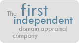 The first independent domain appraisal company